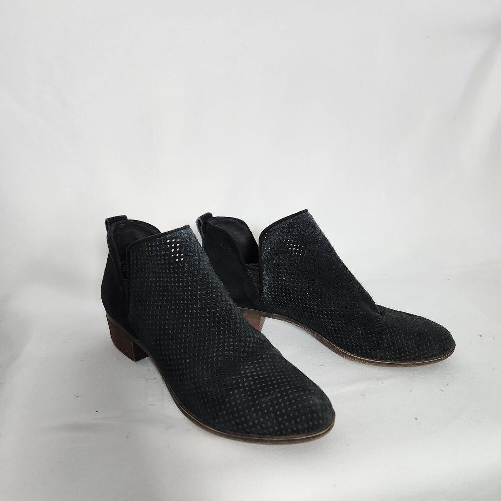 BP Black Suede Faren Booties